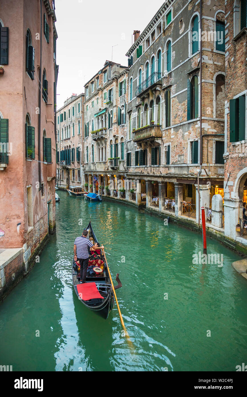 Rio dei S. Apostoli, Venedig, Italien Stockfoto