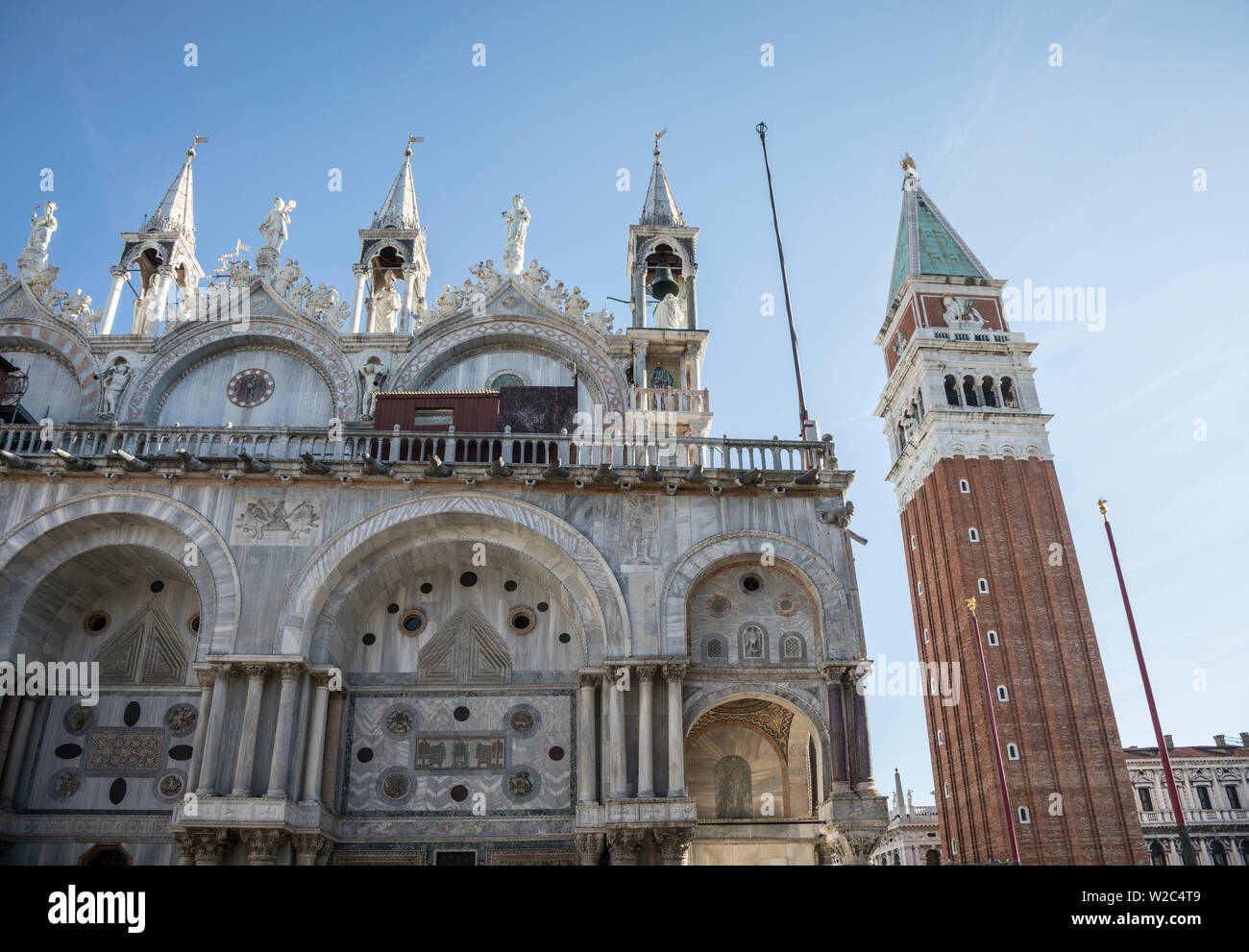 St. Mark's Basilika, St. Mark's Square (San Marco), Venedig, Italien Stockfoto