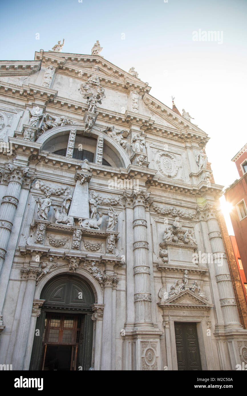 Chiesa di San Moise, Venedig, Italien Stockfoto