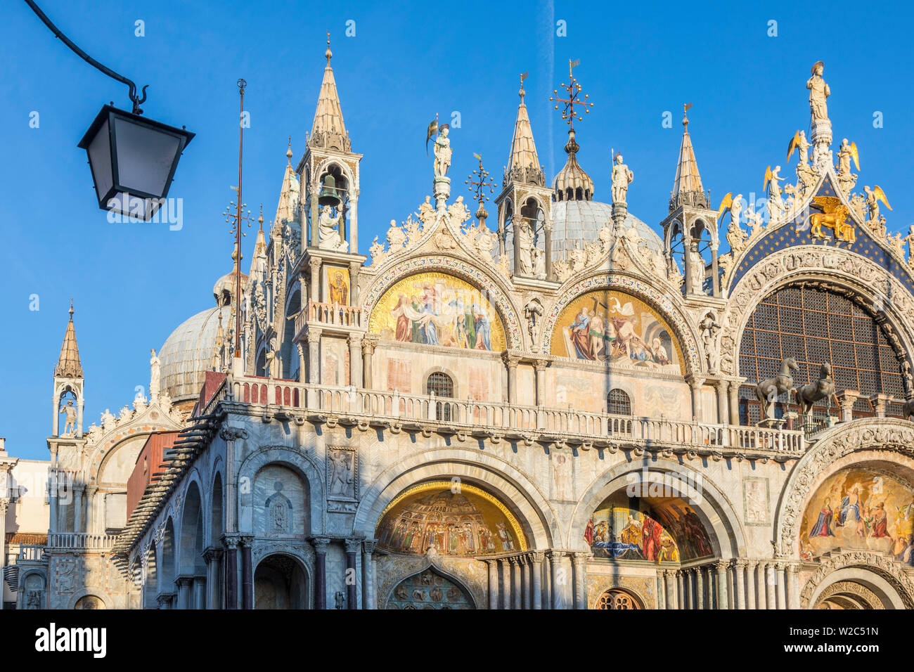 St. Mark's Basilika, St. Mark's Square (San Marco), Venedig, Italien Stockfoto