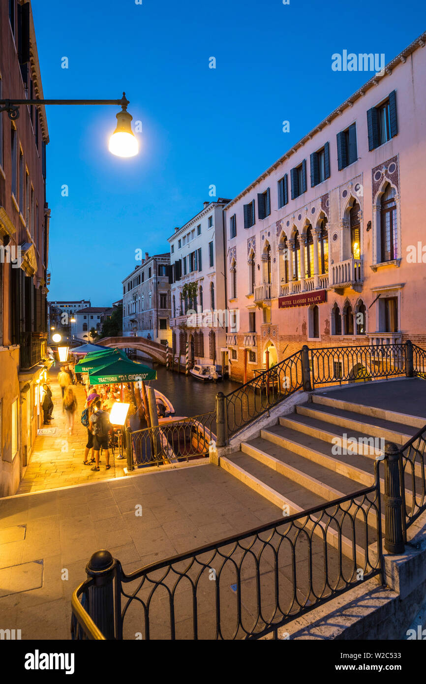 Rio del Greci, Venedig, Italien Stockfoto