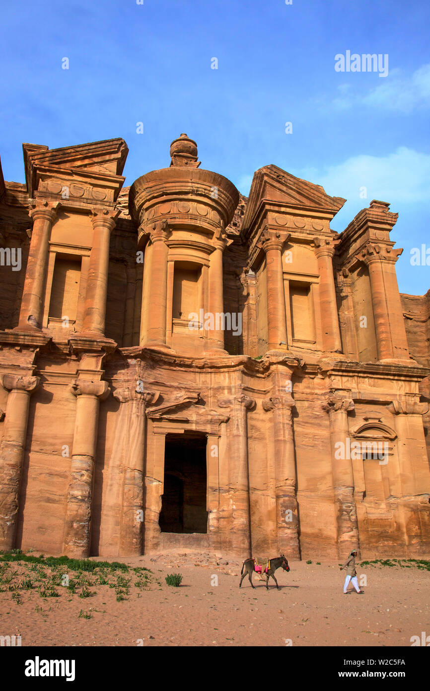 Das Kloster, Petra, Jordanien, Naher Osten (MR) Stockfoto