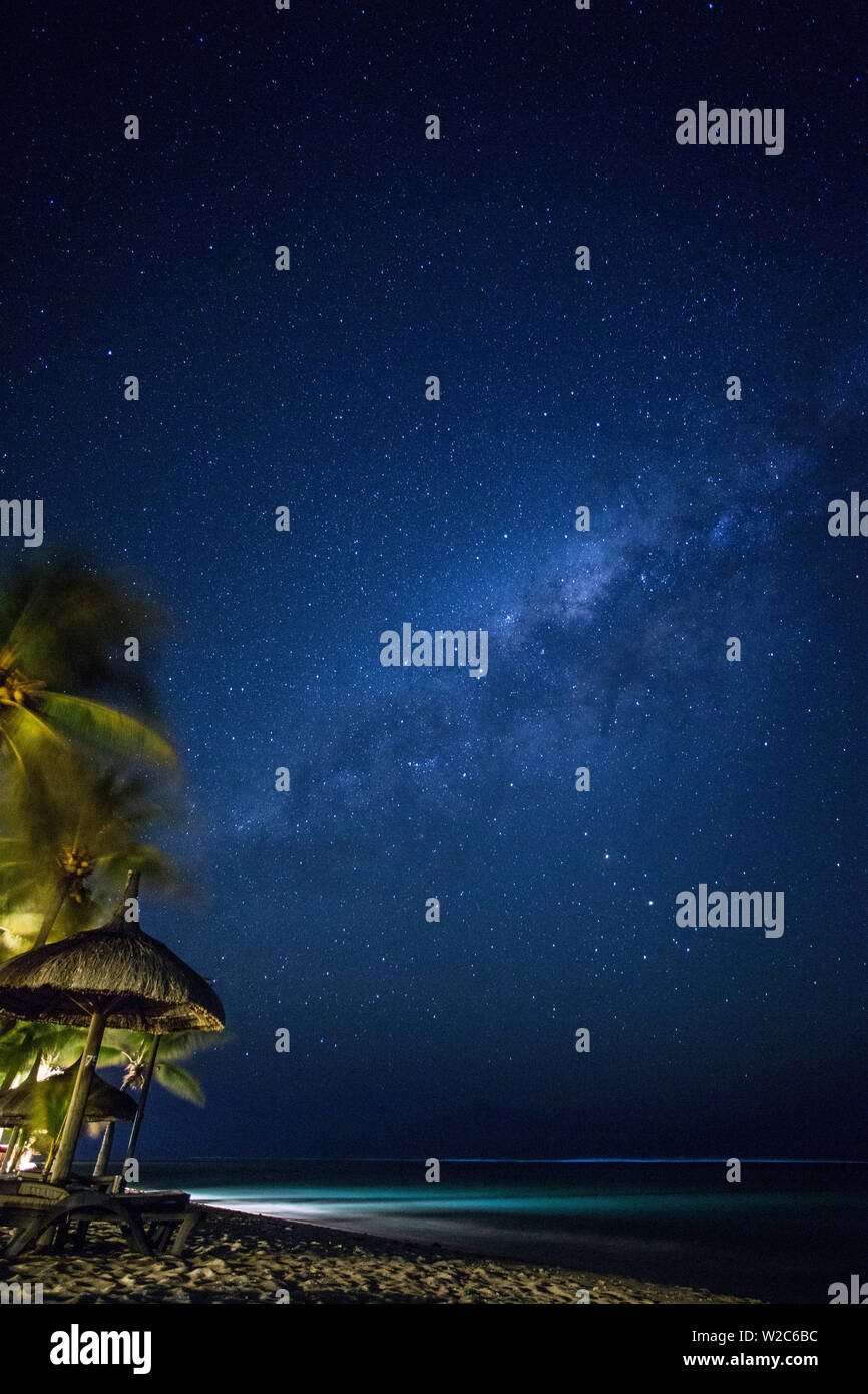 Halbinsel Le Morne Brabant, Black River (Riviere Noire), Westküste Mauritius Stockfoto