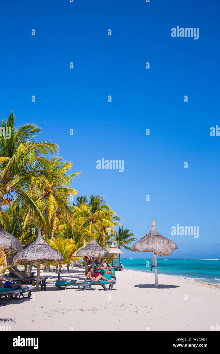 Beachcomber Dinarobin Hotel, Halbinsel Le Morne Brabant, Black River (Riviere Noire), Westküste Mauritius Stockfoto