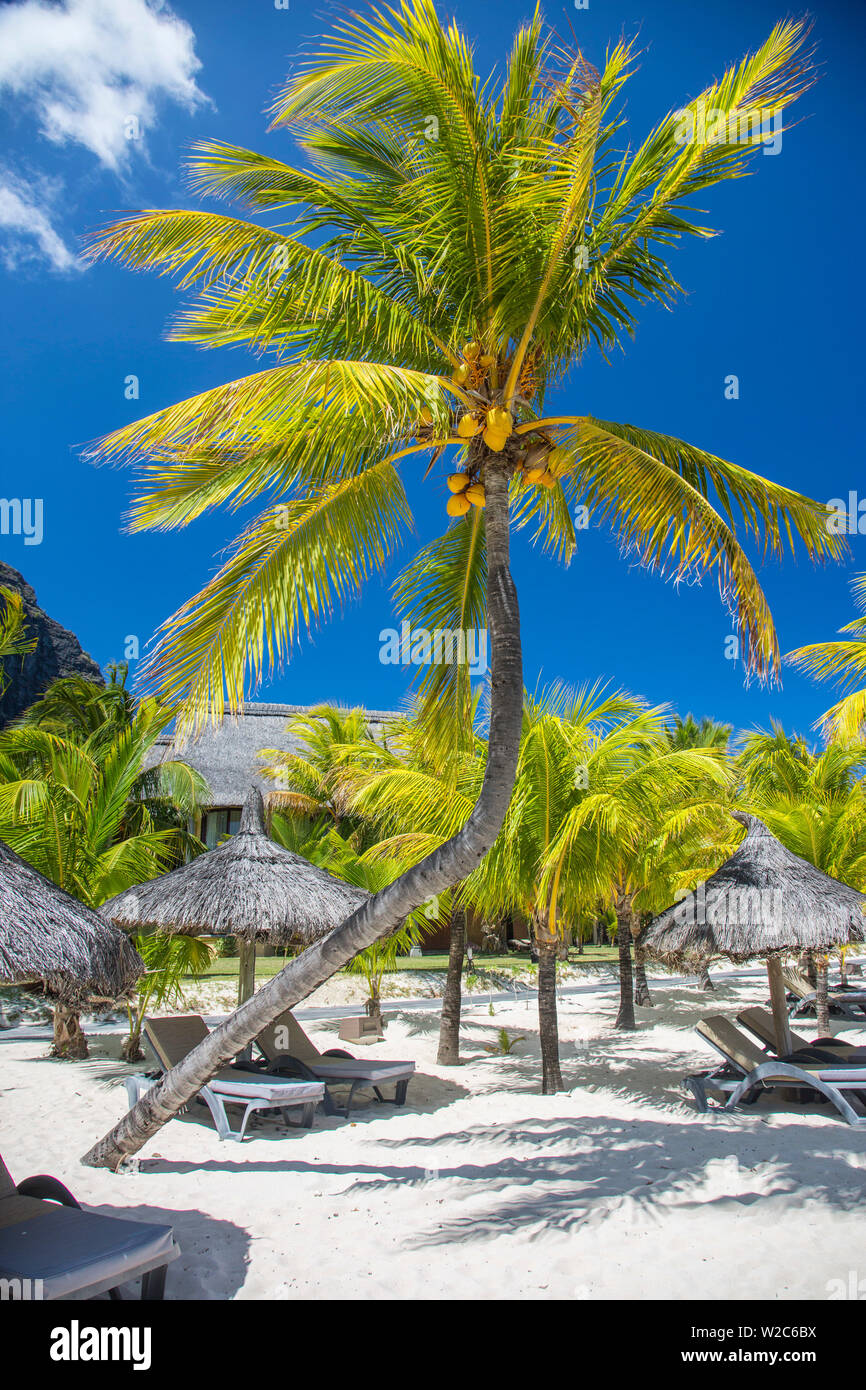 Beachcomber Dinarobin Hotel, Halbinsel Le Morne Brabant, Black River (Riviere Noire), Westküste Mauritius Stockfoto