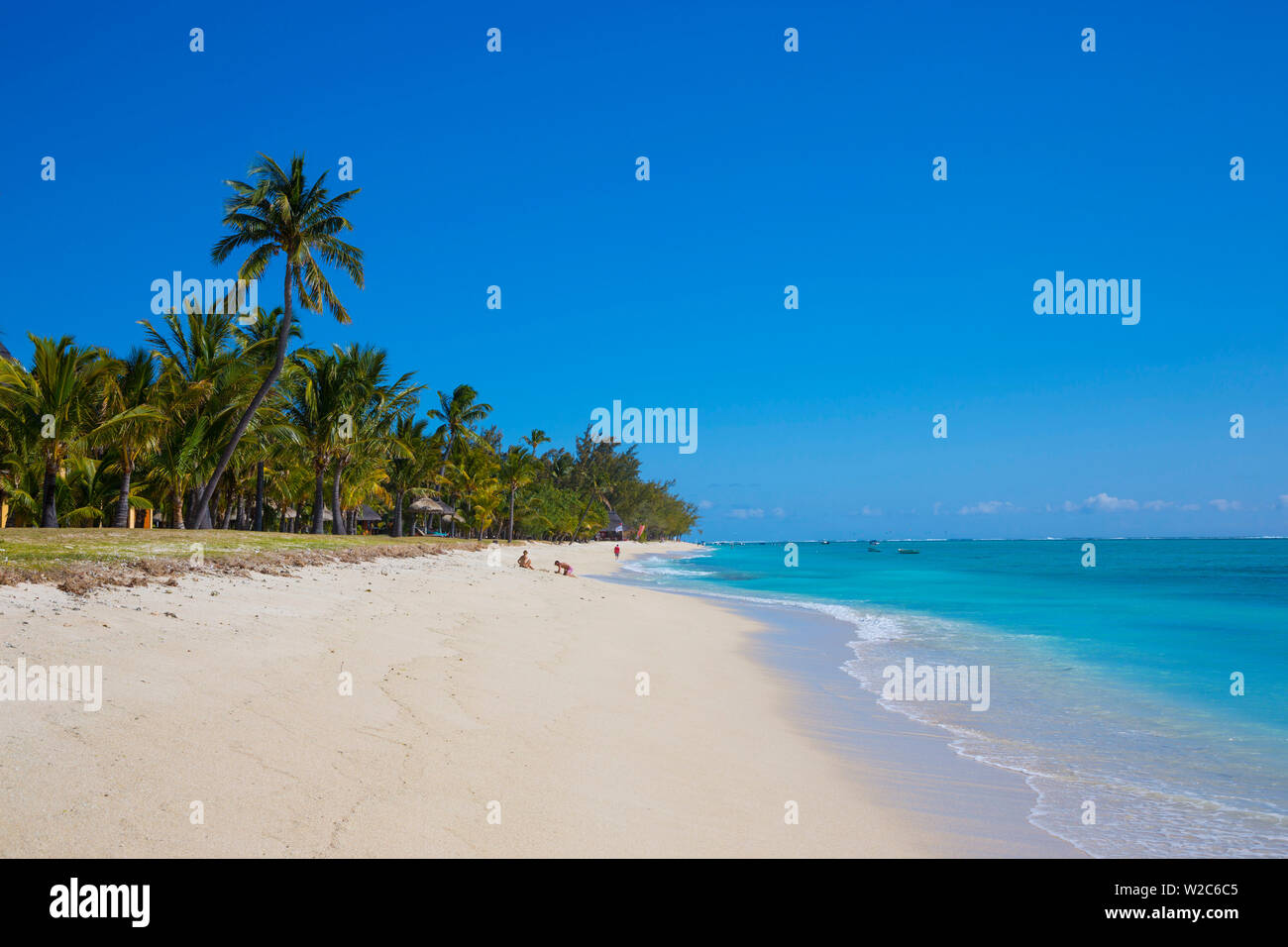 Beachcomber Dinarobin Hotel, Halbinsel Le Morne Brabant, Black River (Riviere Noire), Westküste Mauritius Stockfoto