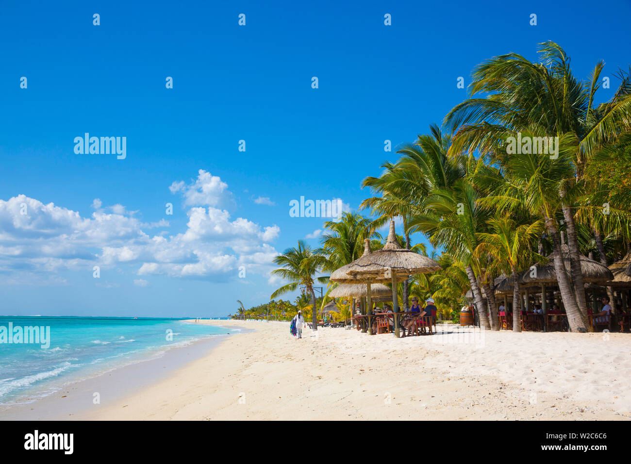 Beachcomber Dinarobin Hotel, Halbinsel Le Morne Brabant, Black River (Riviere Noire), Westküste Mauritius Stockfoto