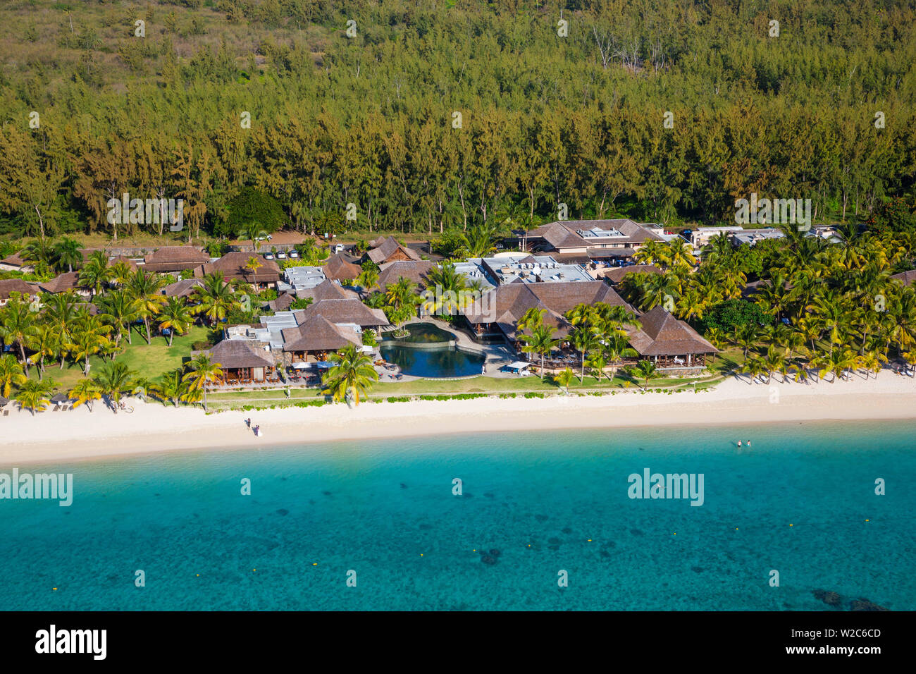 Lux Le Morne Le Morne Brabant Halbinsel, Black River (Riviere Noire), Westküste Mauritius Stockfoto