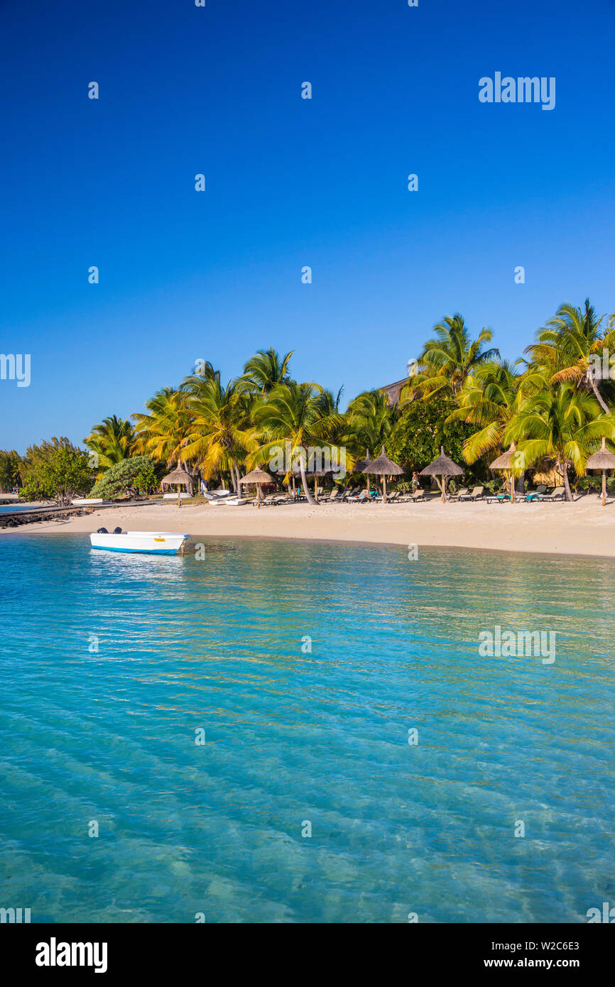 Beachcomber Paradis Hotel, Le Morne Brabant Halbinsel, Black River (Riviere Noire), Westküste Mauritius Stockfoto