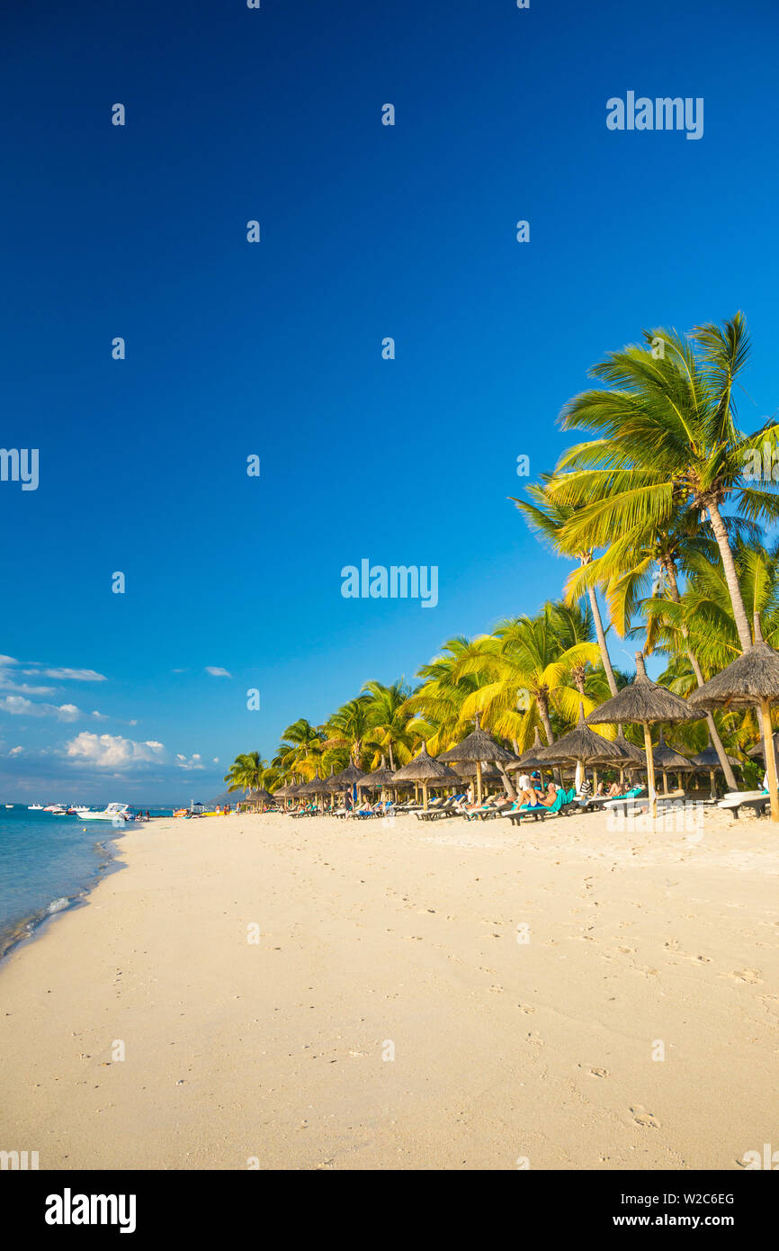 Beachcomber Paradis Hotel, Le Morne Brabant Halbinsel, Black River (Riviere Noire), Westküste Mauritius Stockfoto