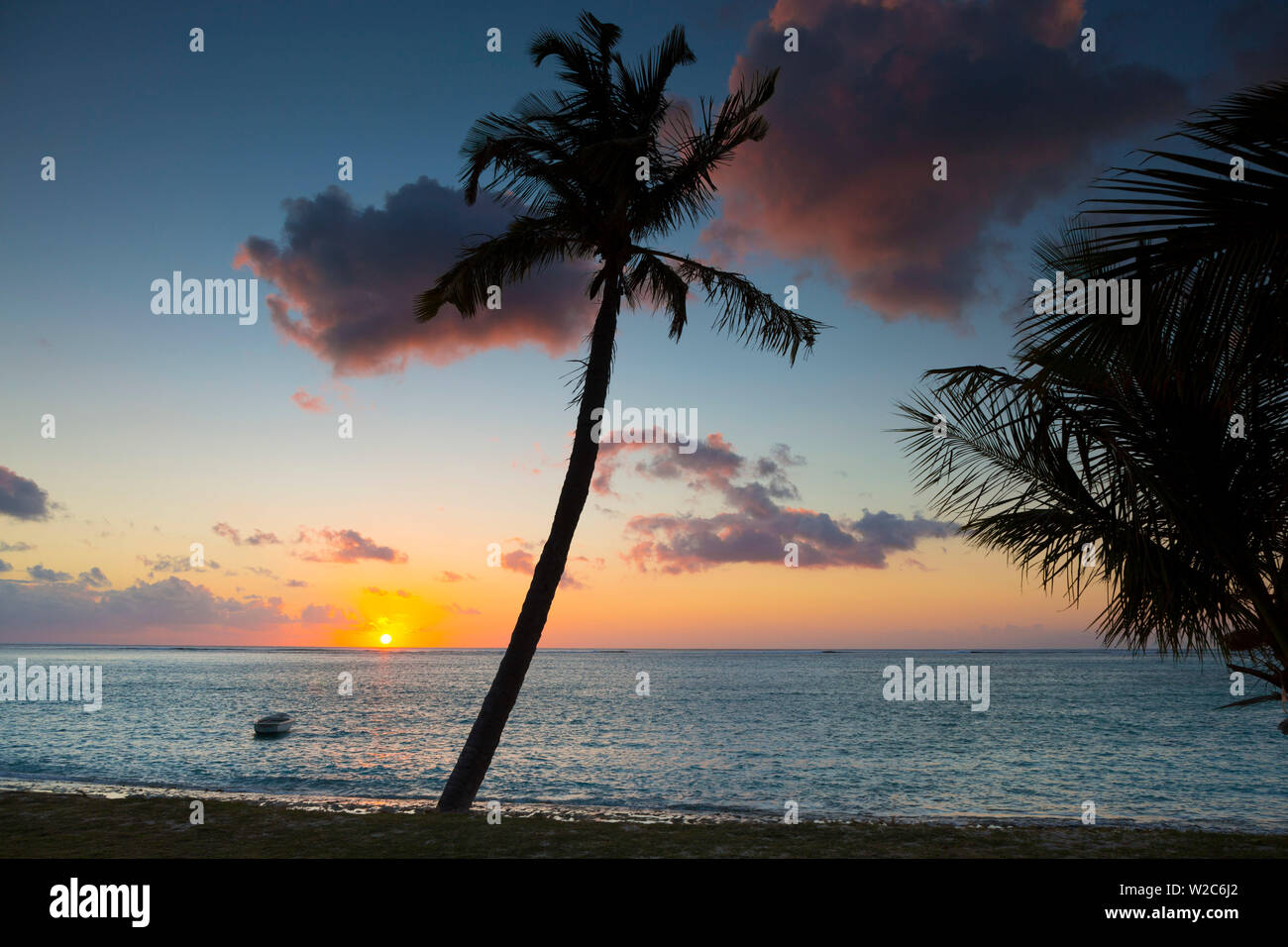 Beachcomber Dinarobin Hotel, Halbinsel Le Morne Brabant, Black River (Riviere Noire), Westküste Mauritius Stockfoto