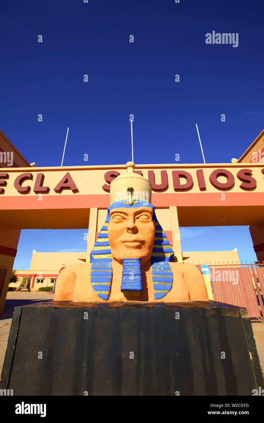 CLA Film Studios, Ouarzazate, Marokko, Nordafrika Stockfoto