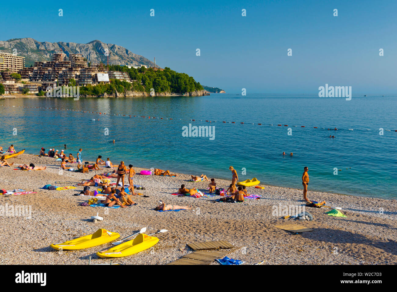 Montenegro, Budva Stockfoto