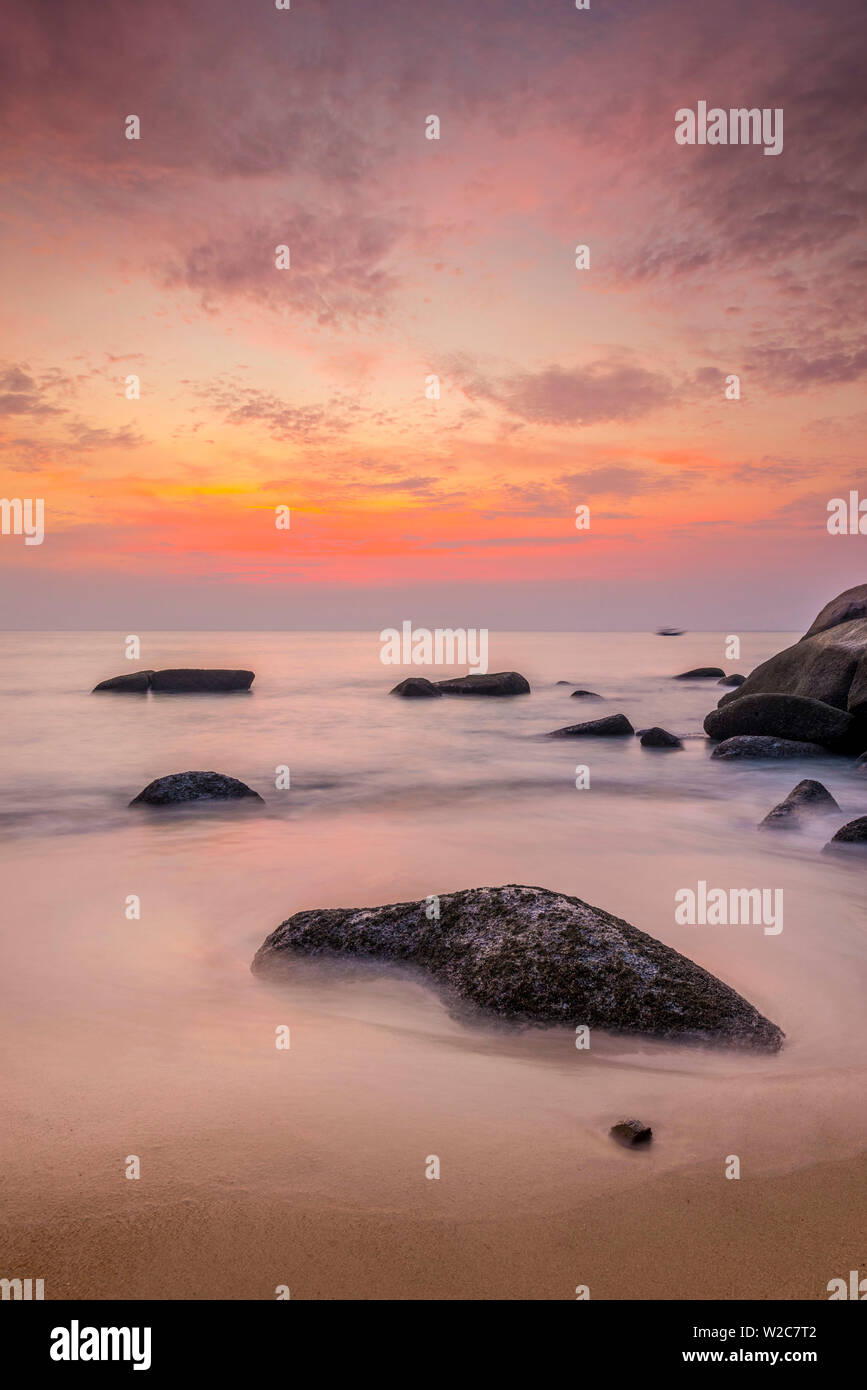Malaysia, Penang Batu Ferringhi (Ausländer Rock) Stockfoto
