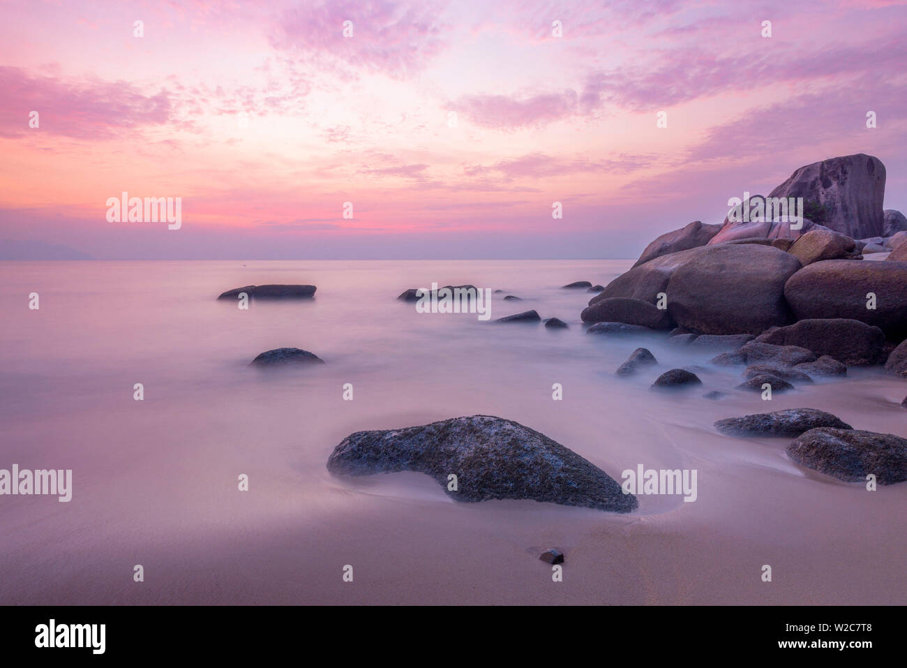 Malaysia, Penang Batu Ferringhi (Ausländer Rock) Stockfoto