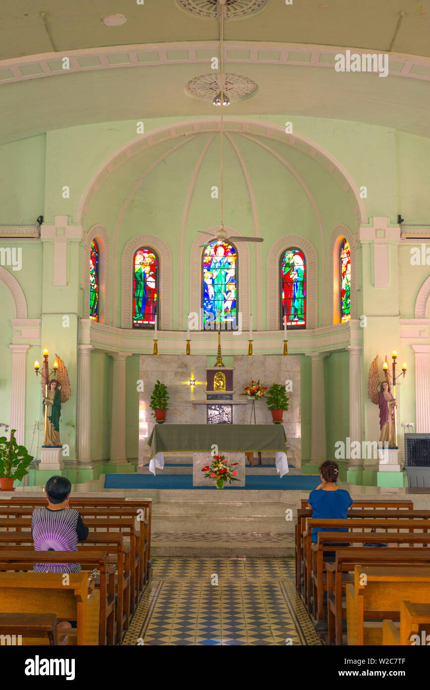 Malaysia, Penang, Georgetown, römisch-katholische Kirche der Himmelfahrt (ehemals Kathedrale Mariä Himmelfahrt) Stockfoto