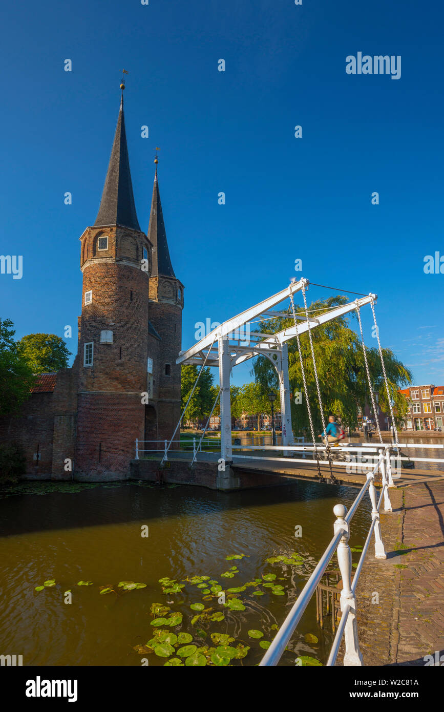 Niederlande, Südholland (Zuid-Holland), Delft, Oostpoort (östliche Tor) Stockfoto