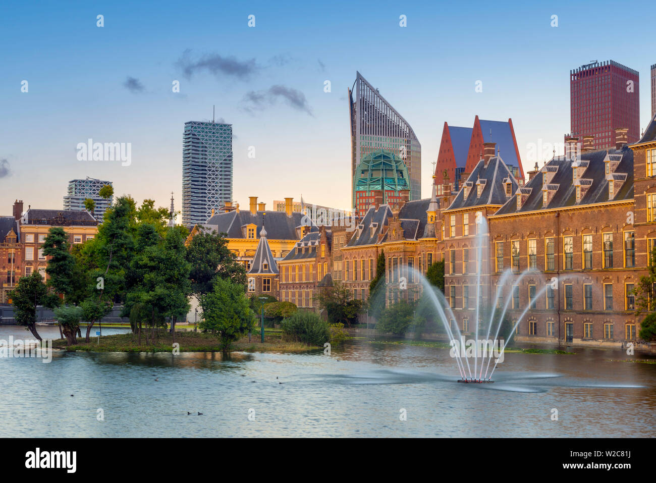 Niederlande, Südholland (Zuid-Holland), Den Haag (Den Haag oder 's-Gravenhage), Binnenhof Stockfoto