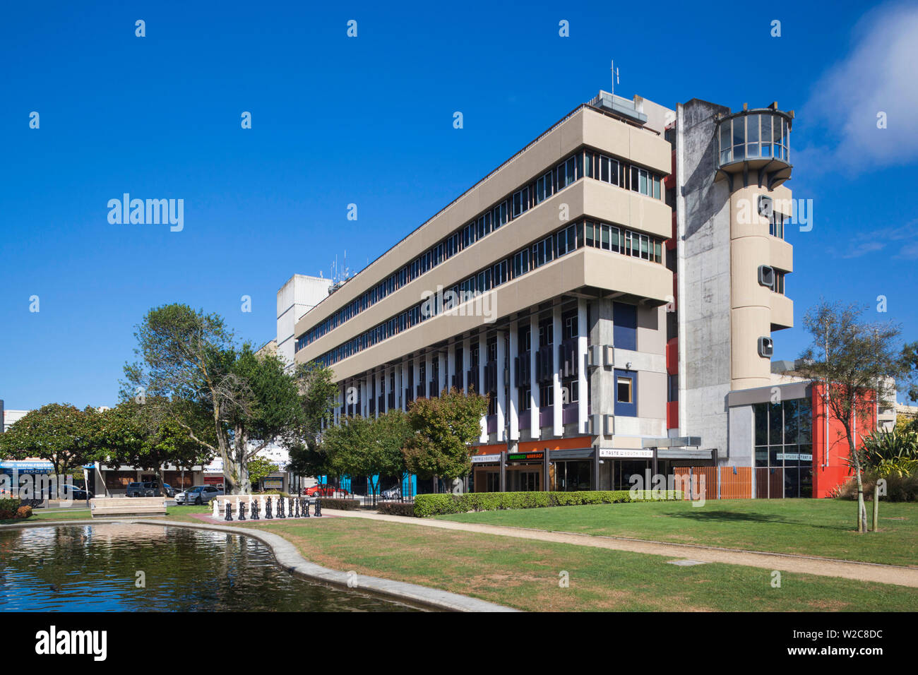 Neuseeland, Nordinsel, Palmerston North, Rathaus Stockfoto