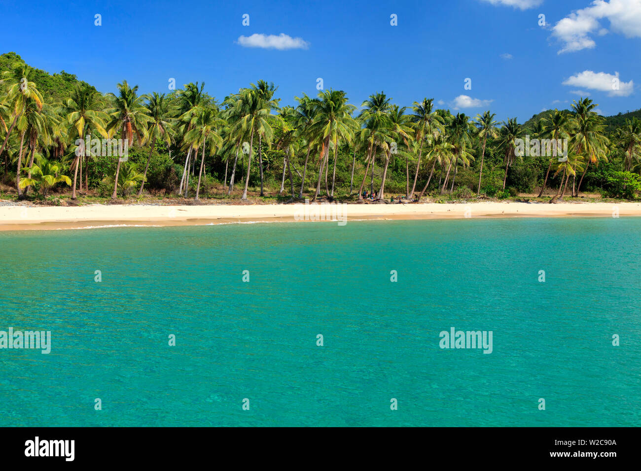 Philippinen, Palawan, Strand in der Nähe von El Nido Stockfoto