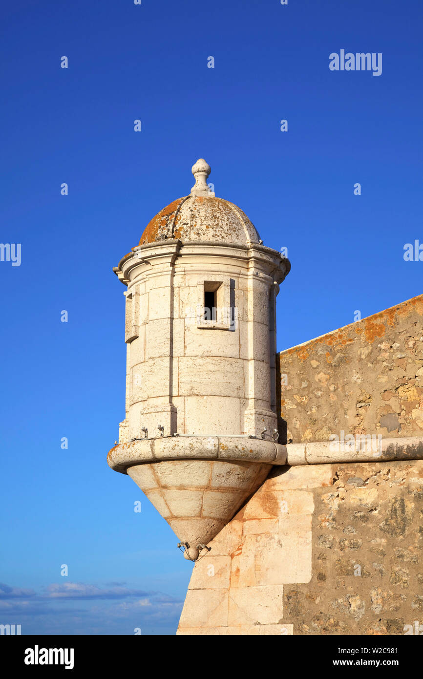 17. Jahrhundert fort, Lagos, Algarve, Algarve, Portugal, Europa Stockfoto