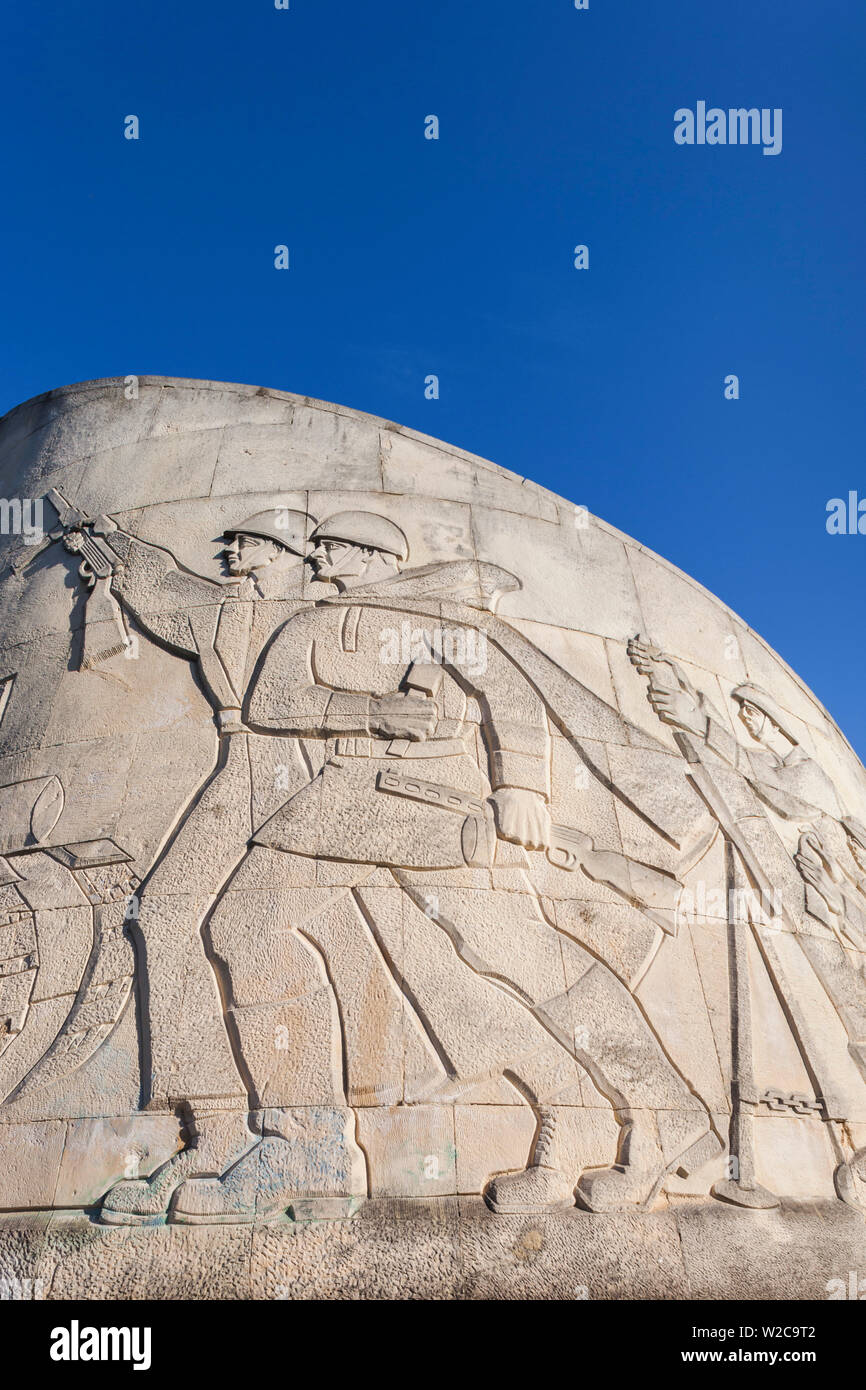 Rumänien, Maramures Region, Baia Mare, rumänischer Soldat-Denkmal Stockfoto