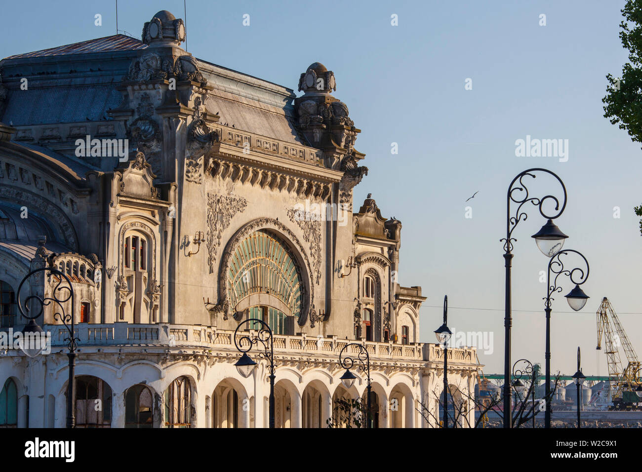 Rumänien, Schwarzmeer-Küste, Constanta, Constanta Casino-Gebäude Stockfoto