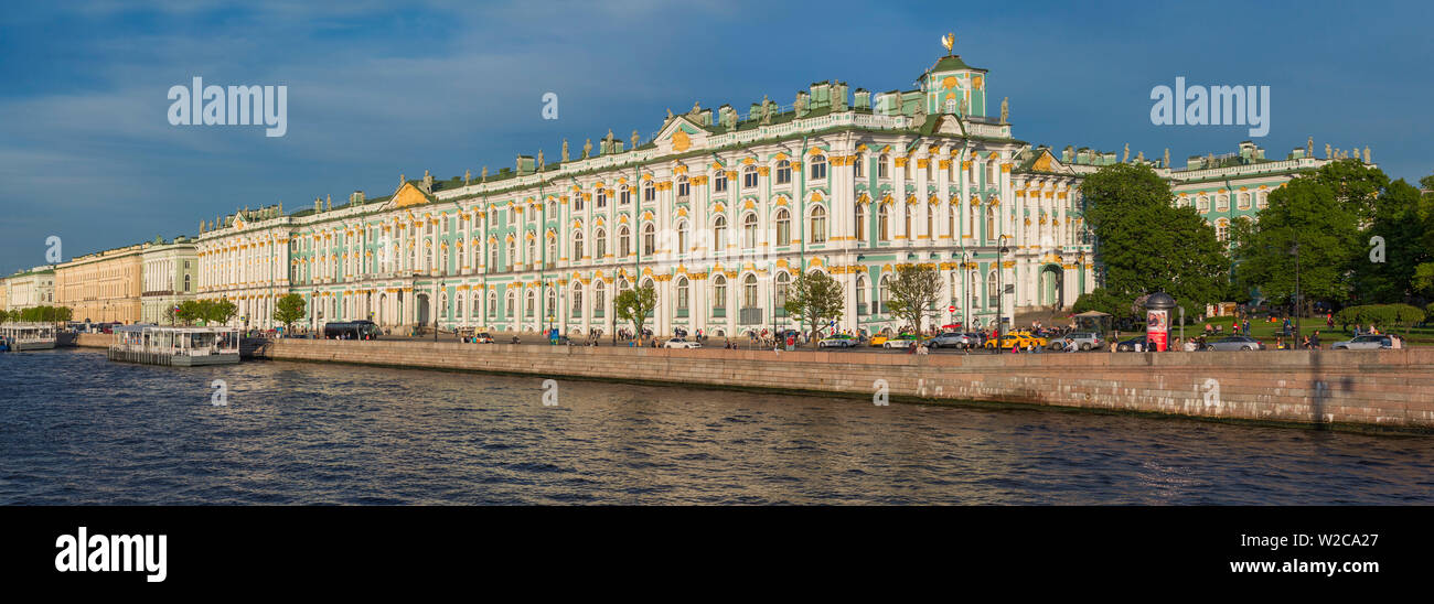 Winterpalast, Eremitage, Sankt Petersburg, Russland Stockfoto