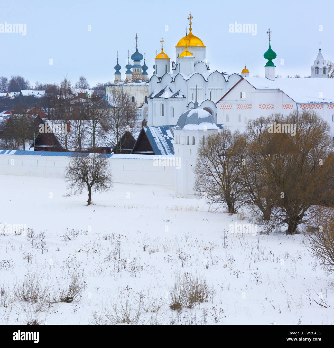 Kloster der Fürsprache der Heiligen Jungfrau, Susdal, Vladimir Region, Russland Stockfoto