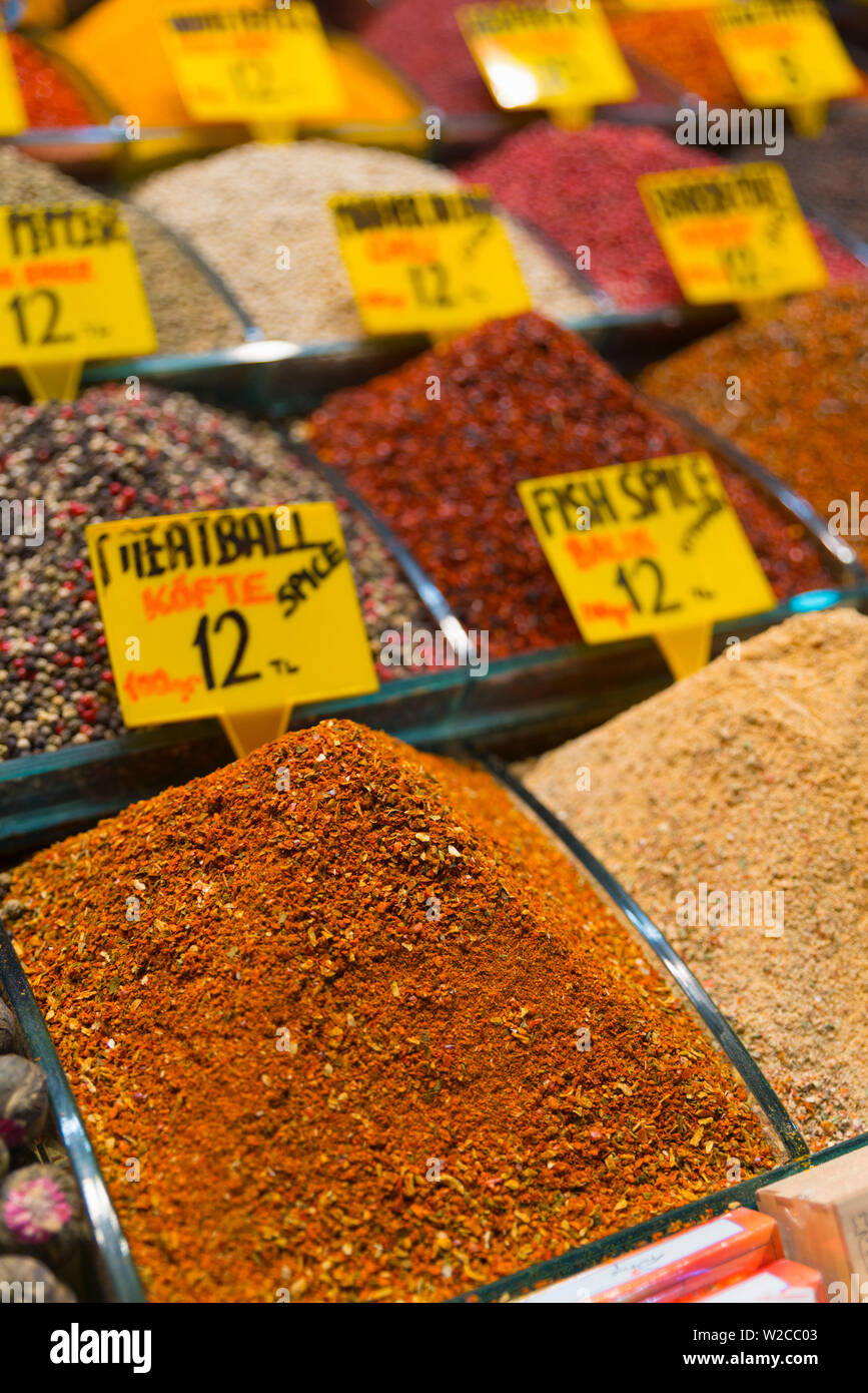 Türkei, Istanbul, Sultanahmet, Spice Bazaar (Misir Carsisi) Stockfoto