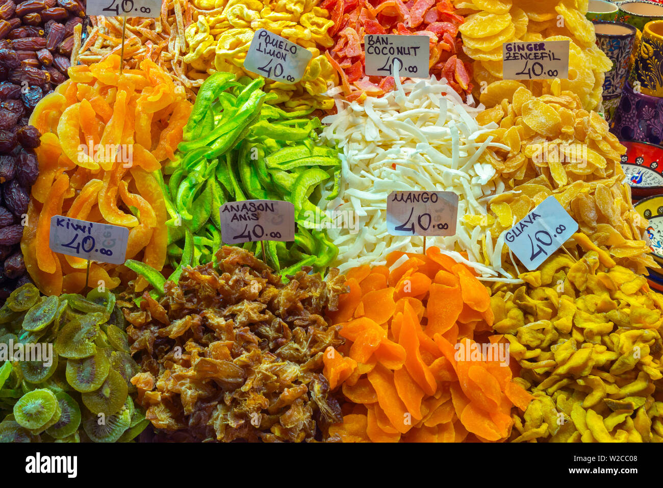Türkei, Istanbul, Sultanahmet, Spice Bazaar (Misir Carsisi) Stockfoto