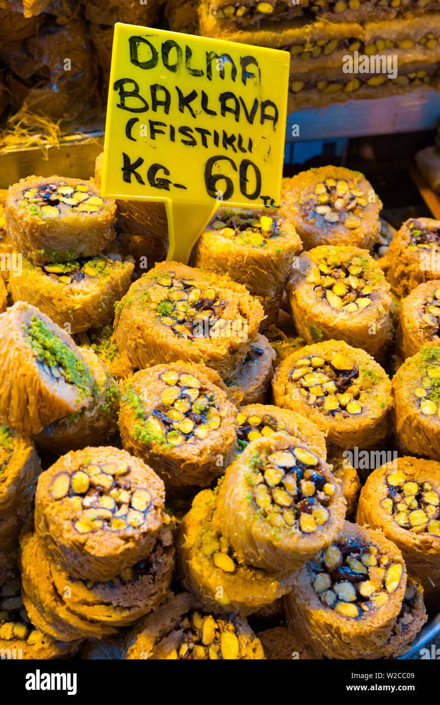 Türkei, Istanbul, Sultanahmet, Spice Bazaar (Misir Carsisi) Stockfoto
