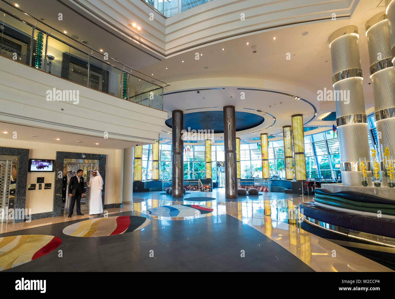 Jumeirah Beach Hotel, Dubai, Vereinigte Arabische Emirate Stockfoto