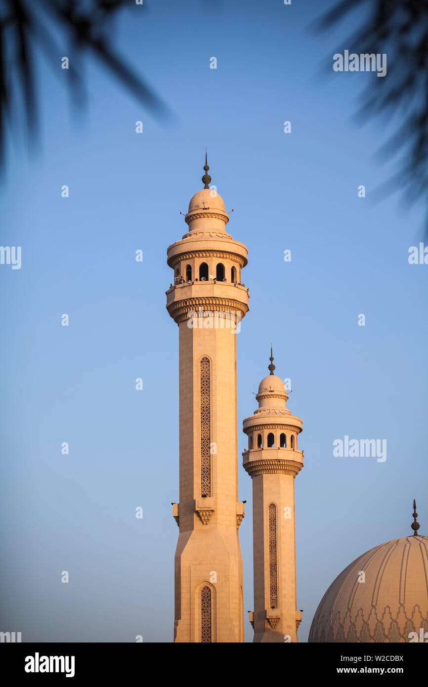 Bahrain, Manama, Juffair, Al Fateh Moschee - die Große Moschee Stockfoto