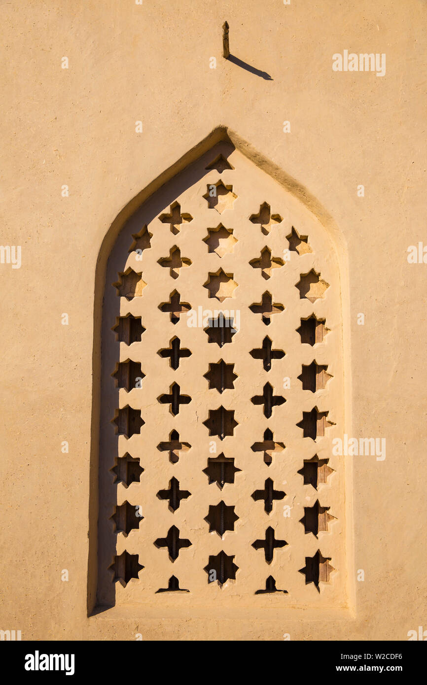 Die Vereinigten Arabischen Emirate, Abu Dhabi, Al Ain, Qasr Al Muwaiji, dem Geburtsort von Scheich Zayed Bin Khalifa Stockfoto