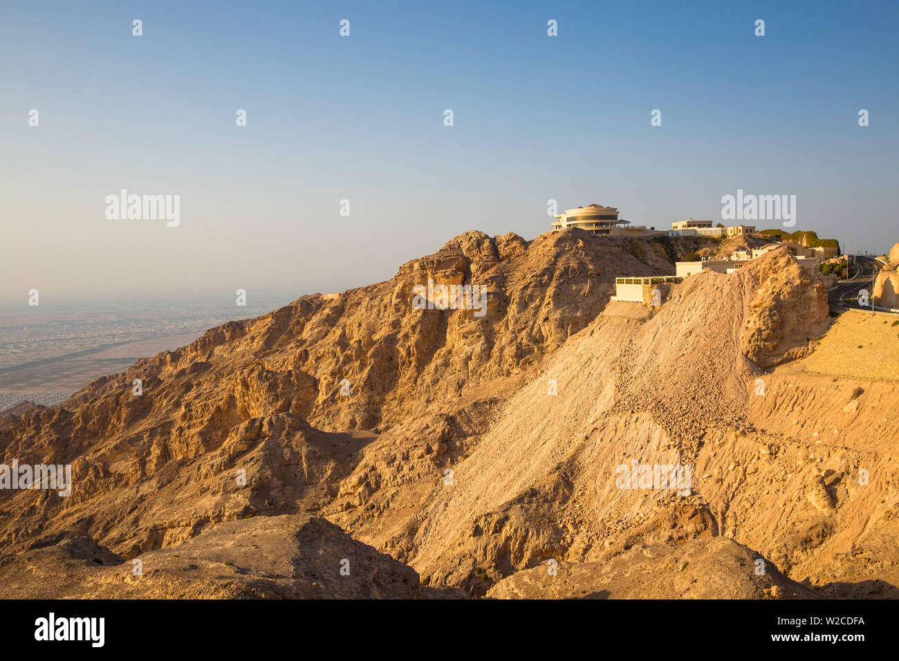 Die Vereinigten Arabischen Emirate, Abu Dhabi, Al Ain, Jebel Hafeet - des Emirats höchste Gipfel Stockfoto