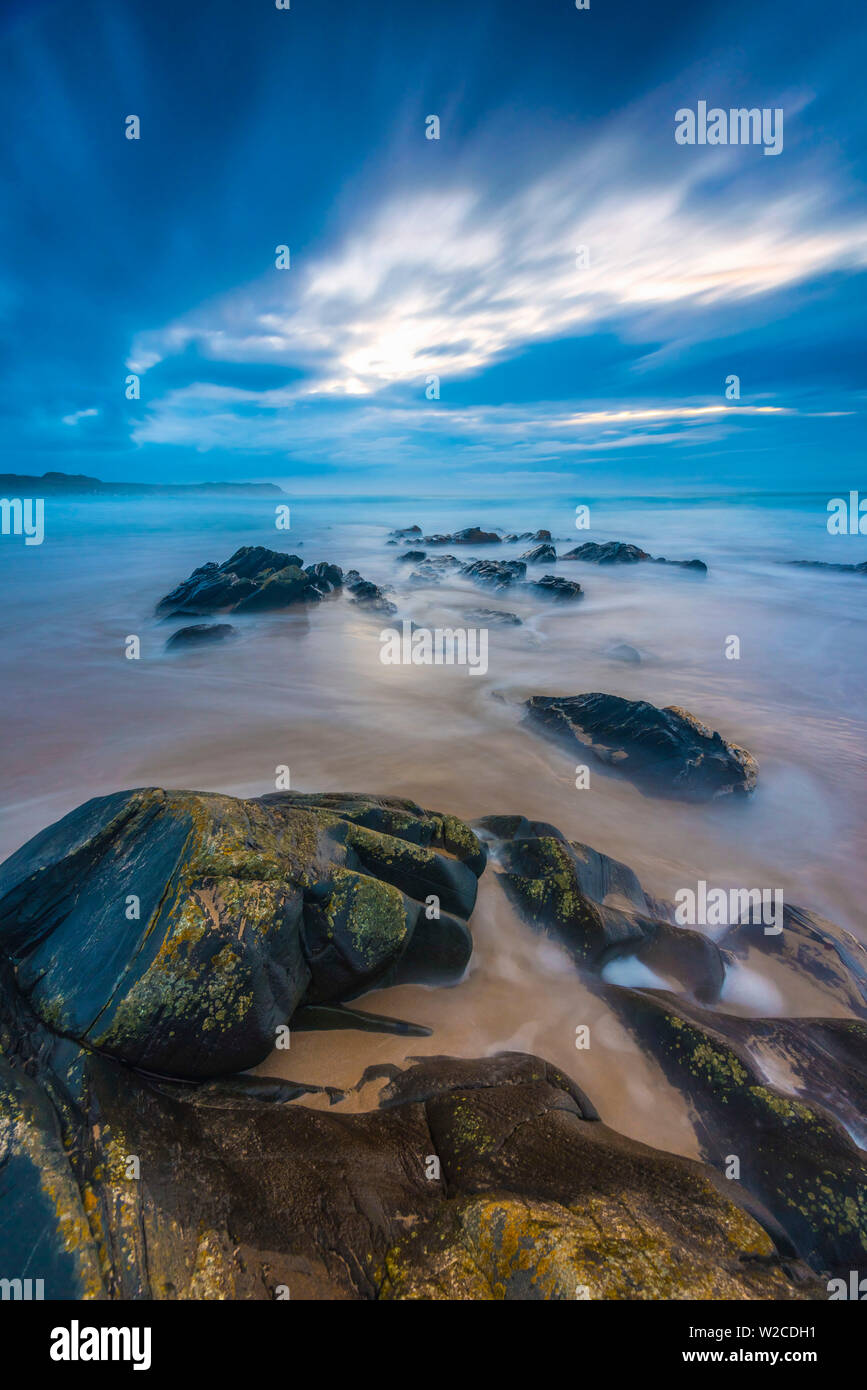 Großbritannien, Schottland, Argyll und Bute, Islay, Saligo Bay Stockfoto