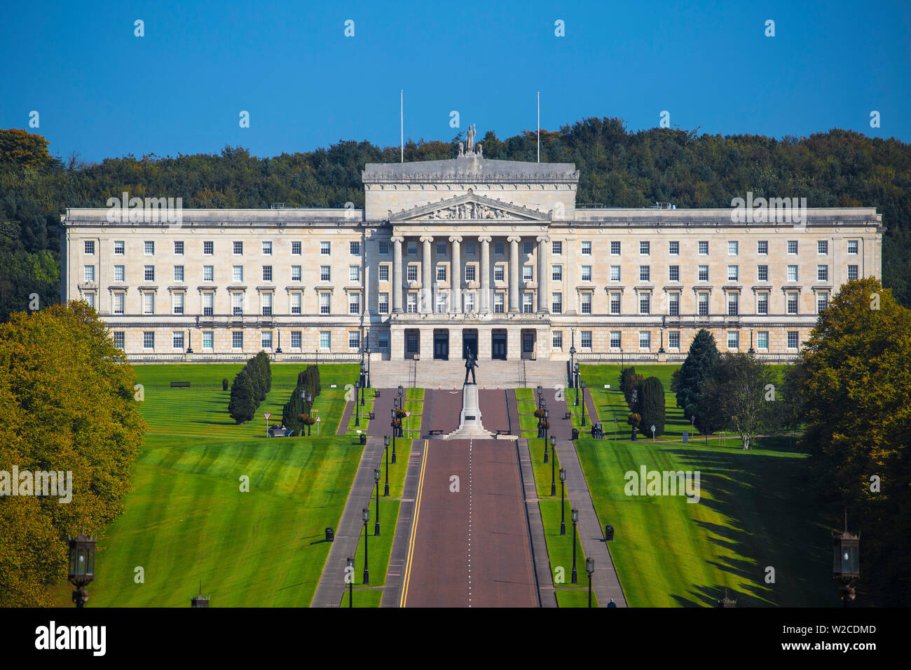 Großbritannien, Nordirland, Belfast Stormont Parlament Gebäude die Northern Ireland Assembly Stockfoto