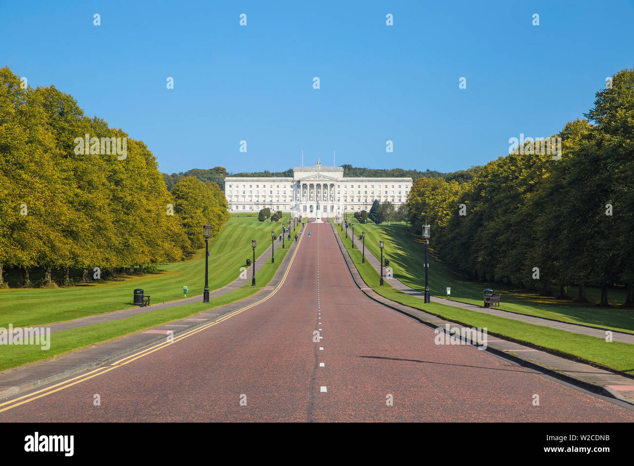 Großbritannien, Nordirland, Belfast Stormont Parlament Gebäude die Northern Ireland Assembly Stockfoto