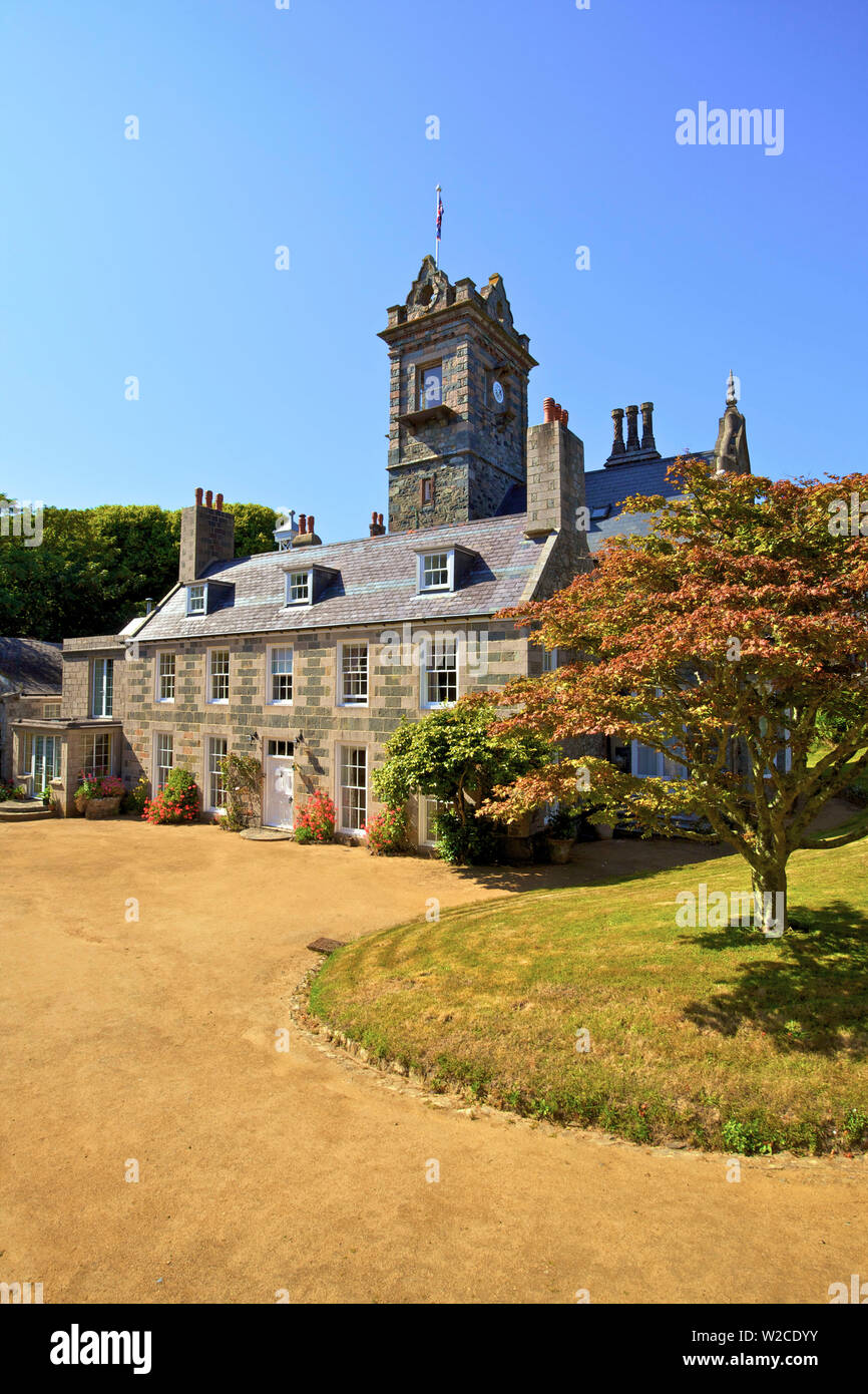 La Seigneurie, Sark, Kanalinseln, Großbritannien Stockfoto