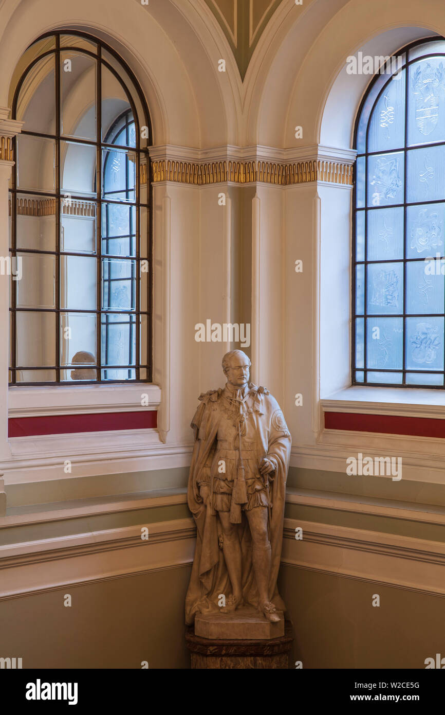 Großbritannien, England, West Midlands, Birmingham, Victoria Square, Interiror der Birmingham City Council House - ein Denkmalgeschütztes Gebäude Stockfoto