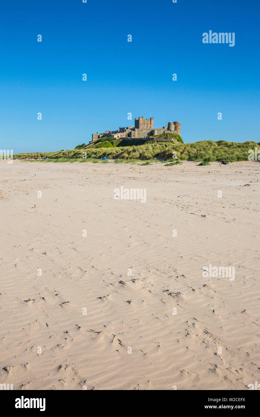 Bamburgh Castle in Northumberland, England, UK Stockfoto