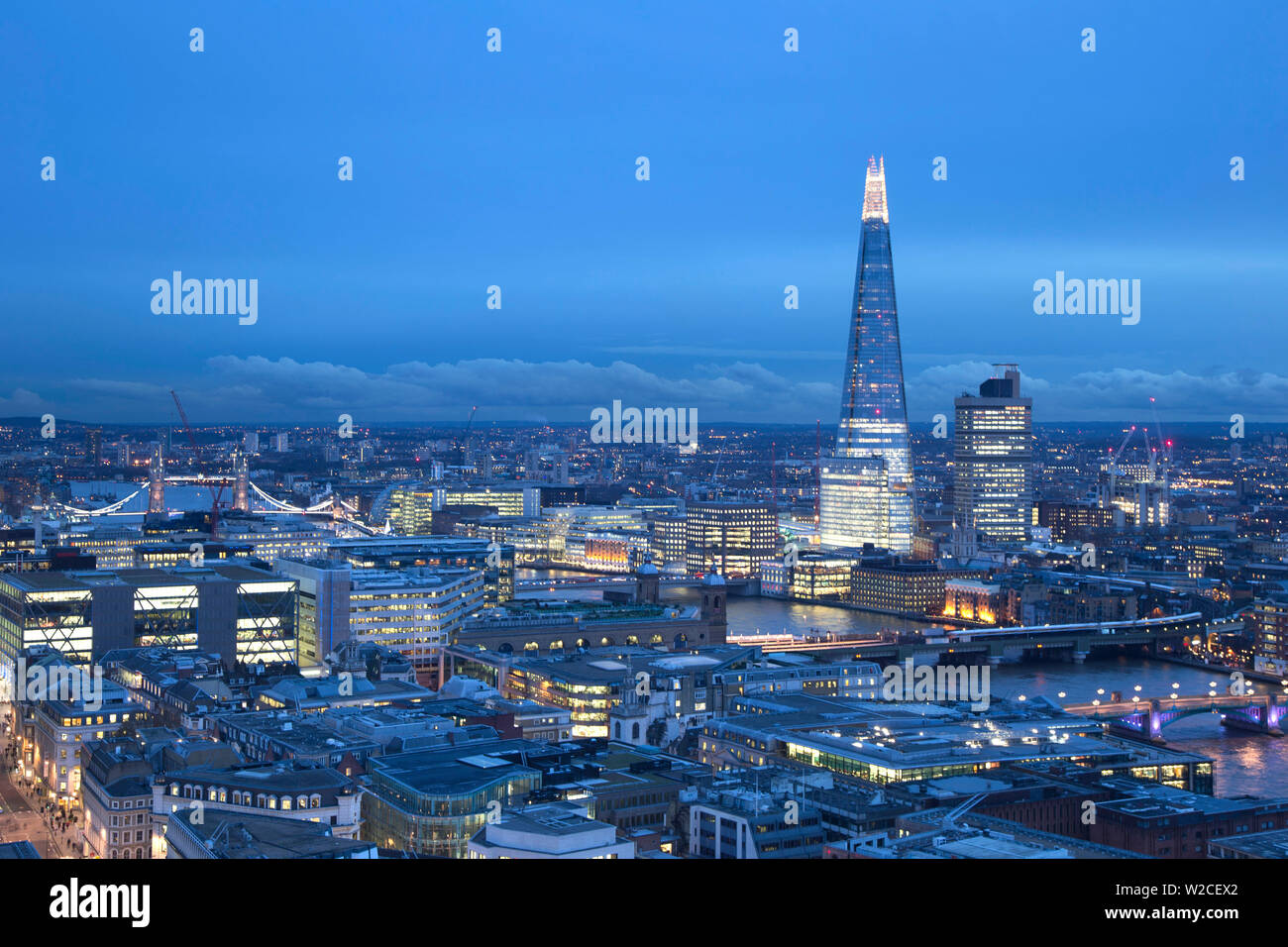 Der Shard, London, England Stockfoto