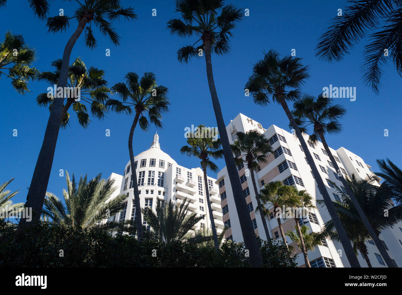 USA, Florida, Miami Beach, South Beach, Lowe's Miami Beach Hotel Stockfoto