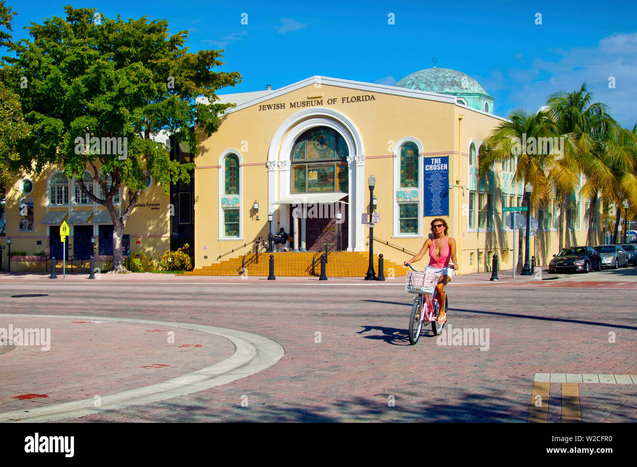 Florida, Miami Beach, Jüdisches Museum von Florida, Ehemalige Synagoge, South Beach Stockfoto