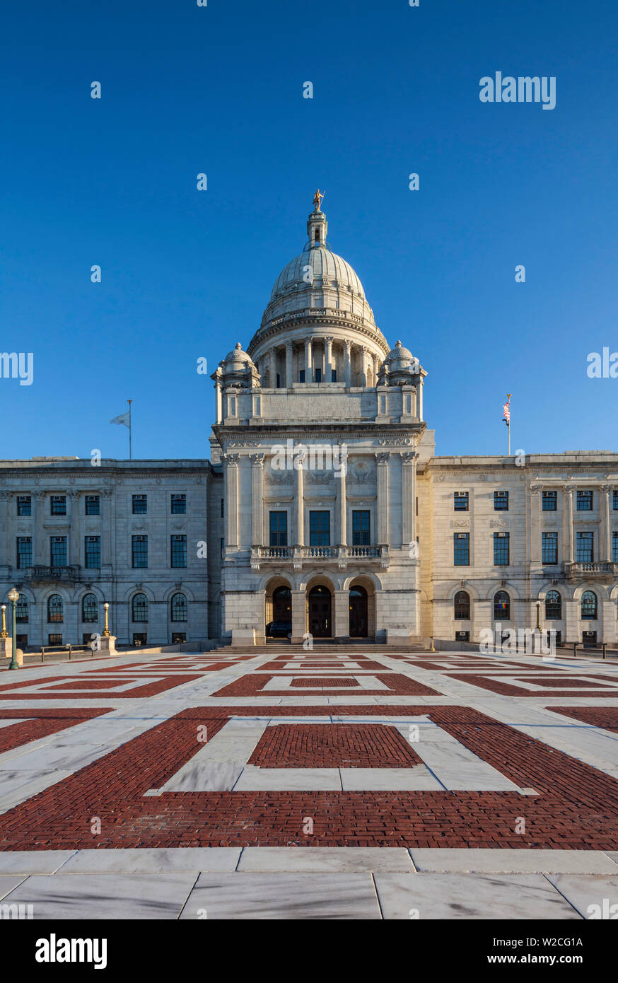 USA, Rhode Island, Providence, Rhode Island State House, außen Stockfoto