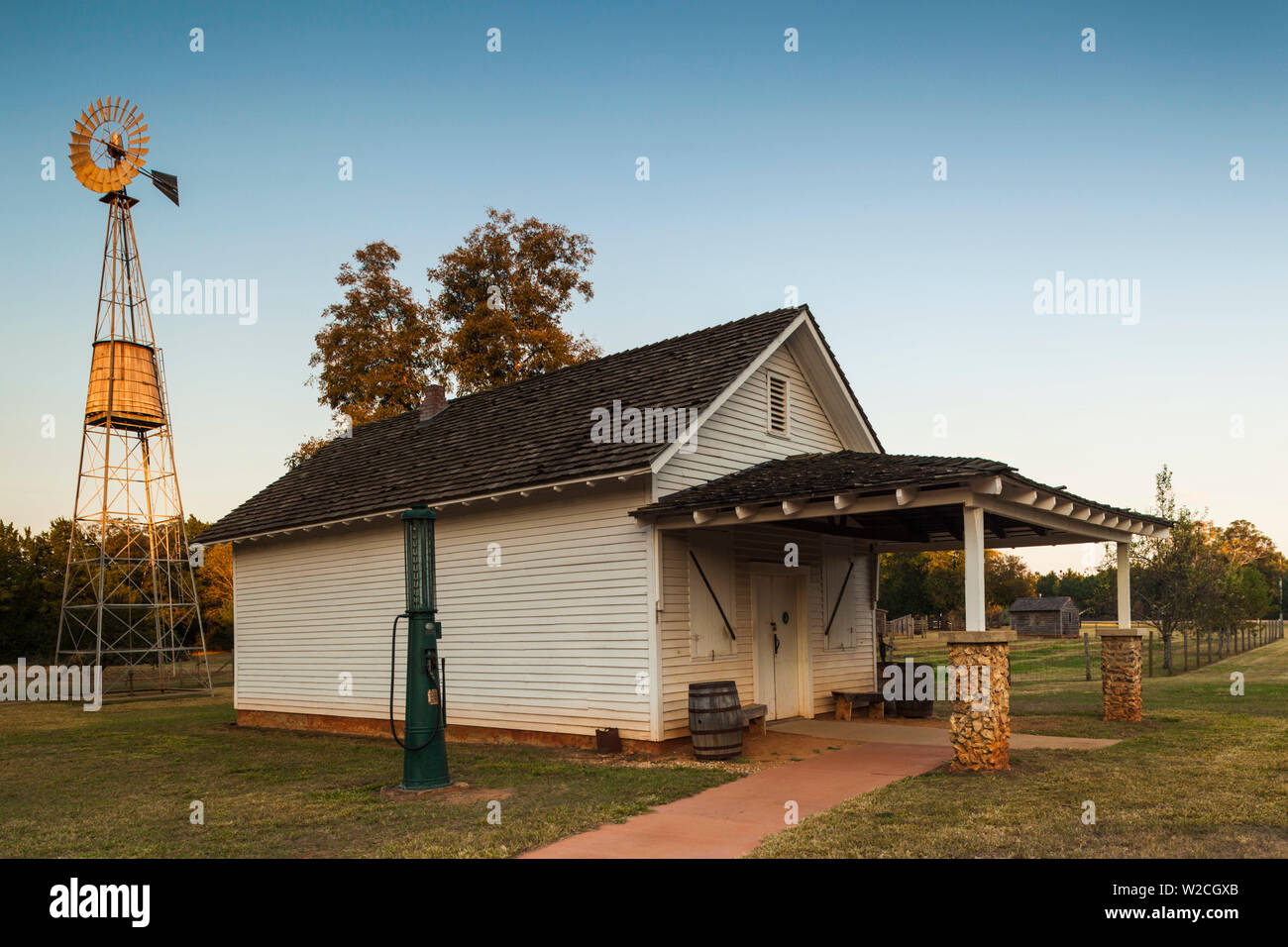 USA, Georgia, Ebenen, Jimmy Carter National Historic Site, Jimmy Carters Knabenalter Farm Stockfoto
