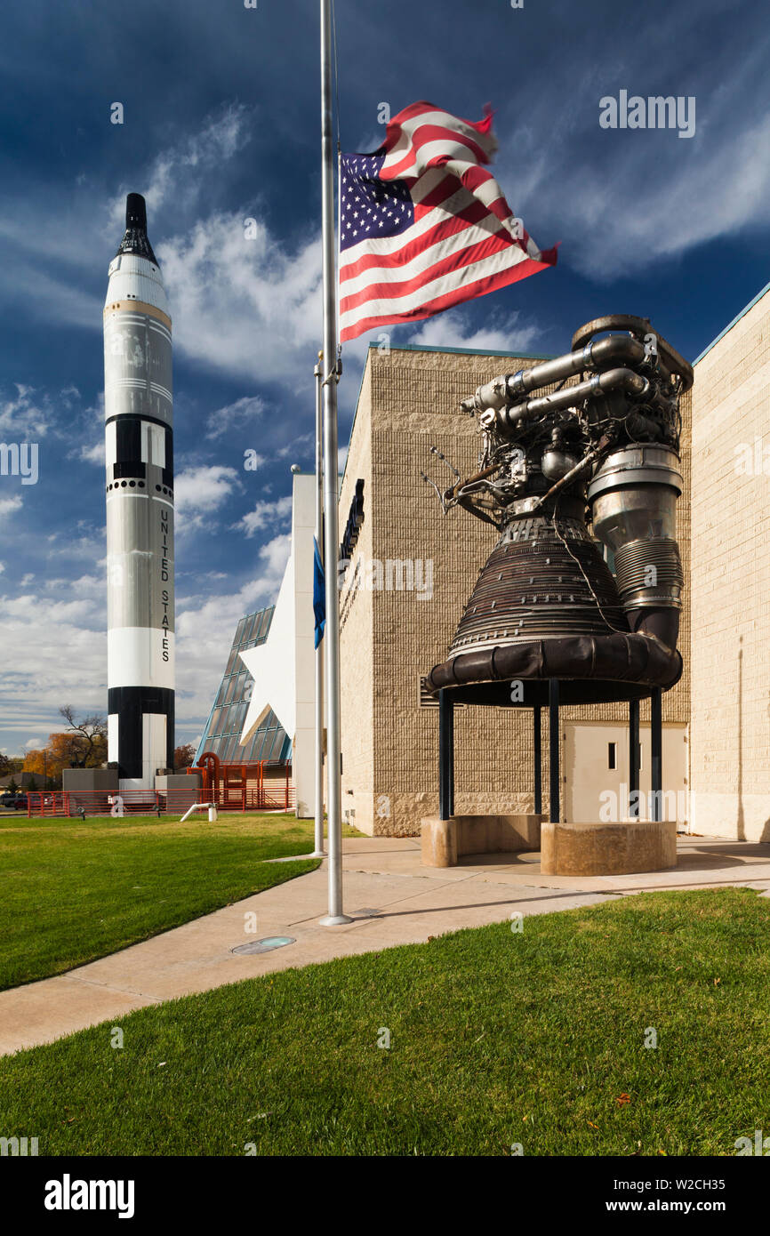 USA, Kansas, Hutchinson, Kansas Cosmosphere und Space Center Stockfoto