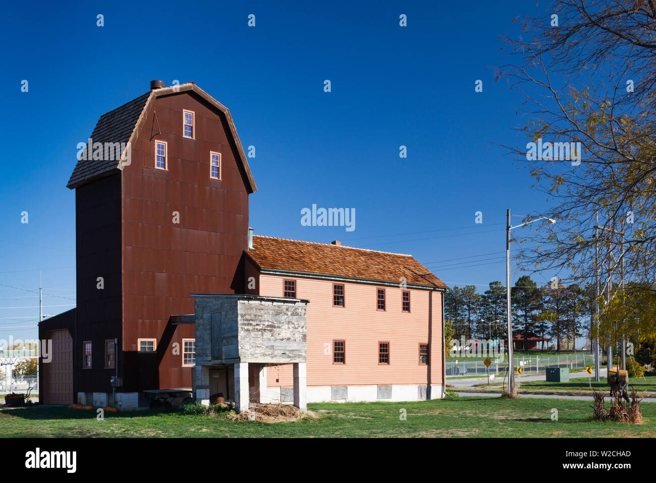 USA, Nebraska, Omaha, historischen Florenz Mühle Stockfoto