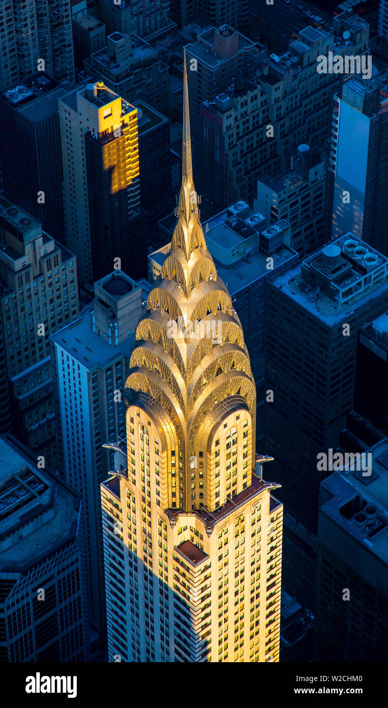 Chrysler Building, Manhattan, New York City, New York, USA Stockfoto